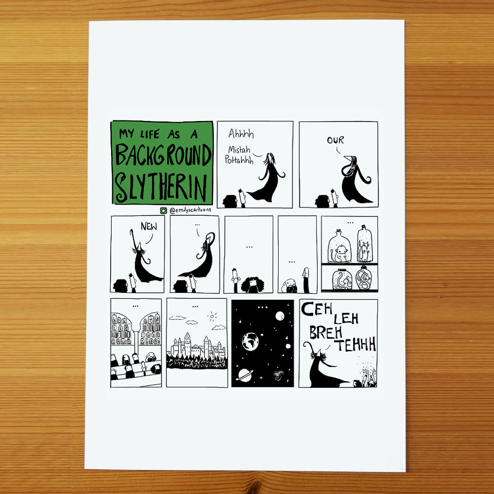 Ceh-leh-breh-teh - High quality A4 print