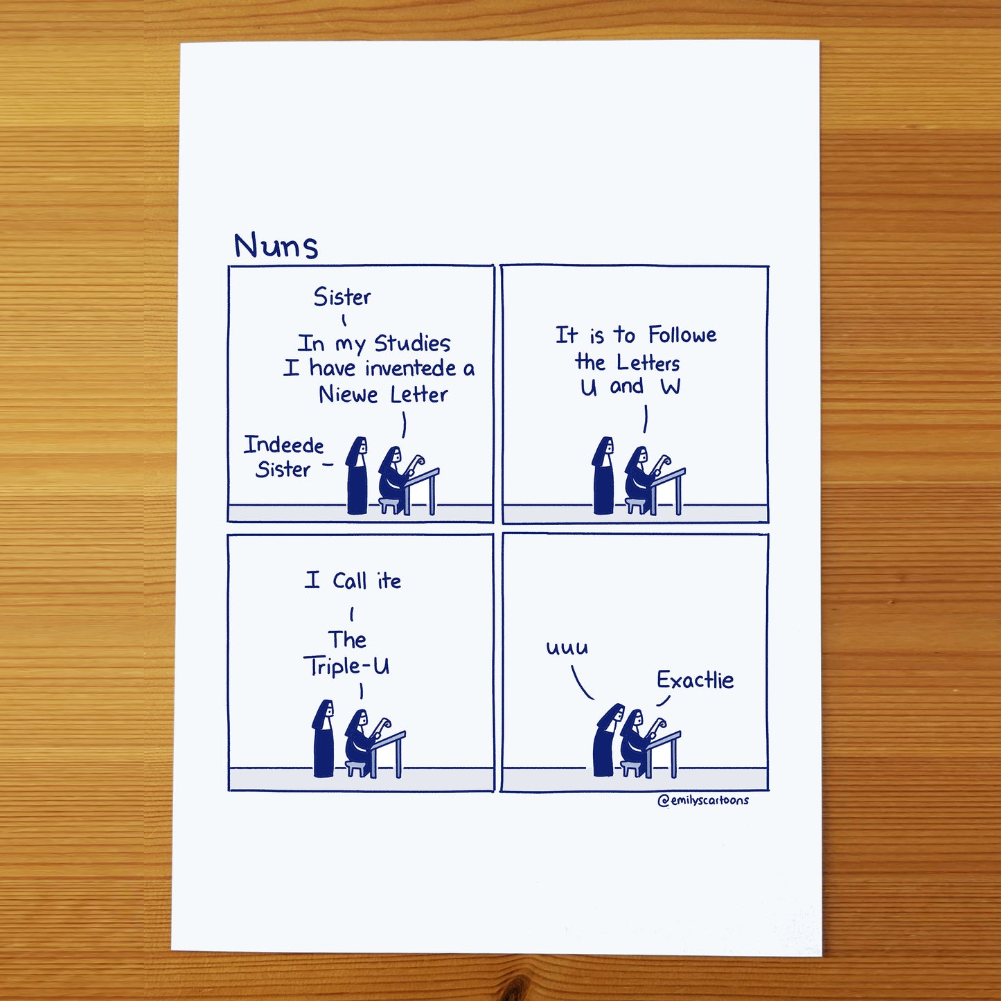 Nuns: Letter