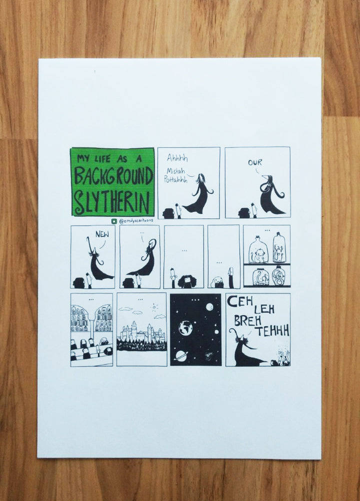 Ceh-leh-breh-teh - High quality A4 print