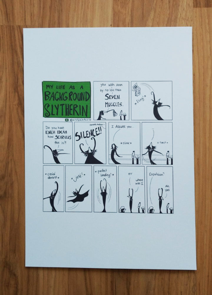 Seven Muggles - High quality A4 print
