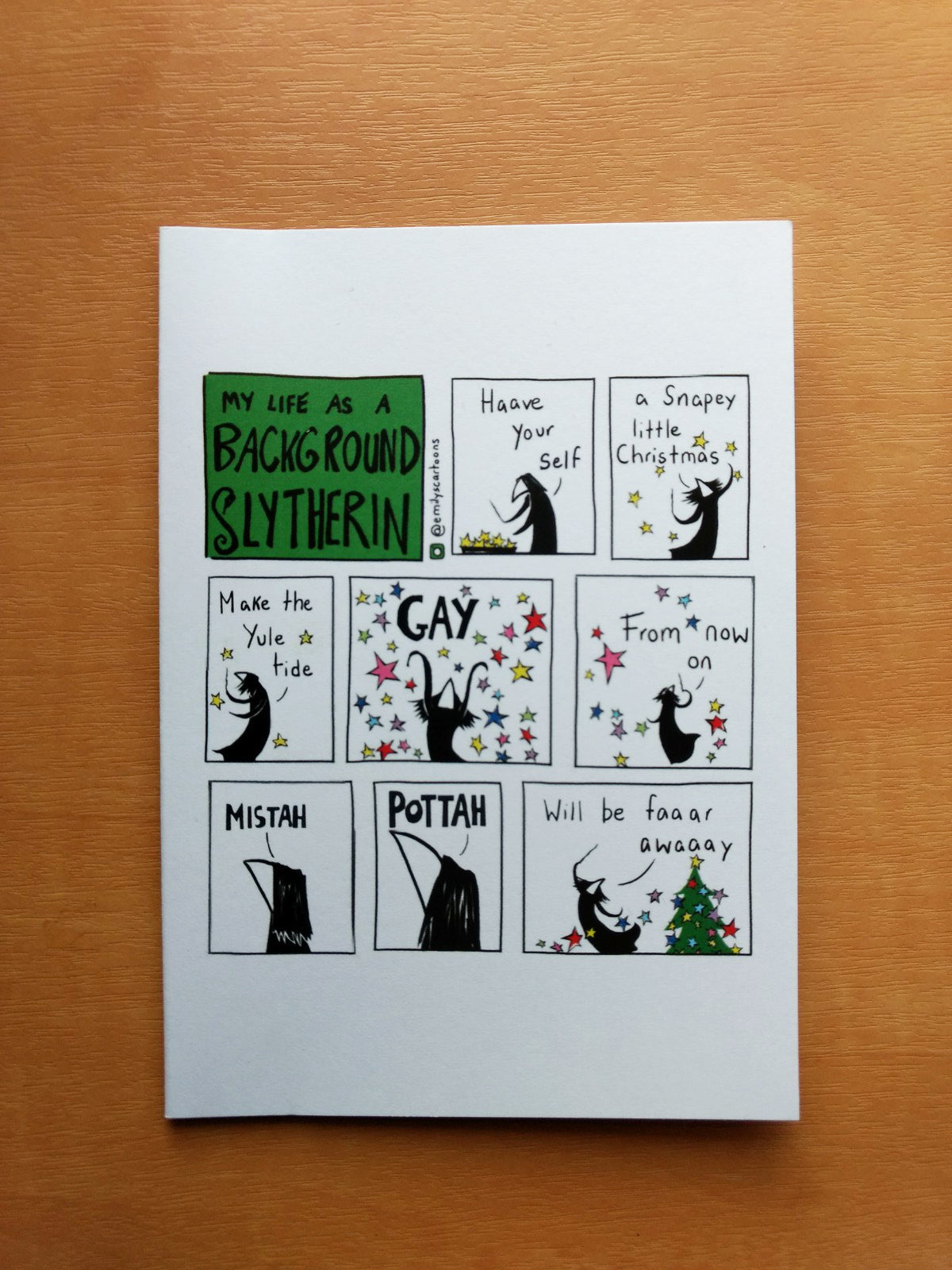 Snapey Christmas - High quality A4 print