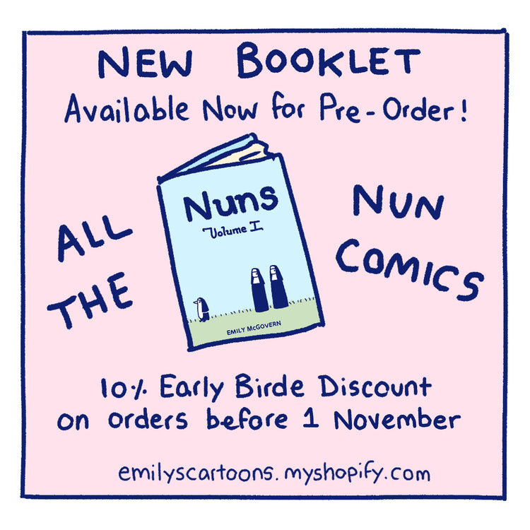 Nuns - Prints, Stickers & Booklet
