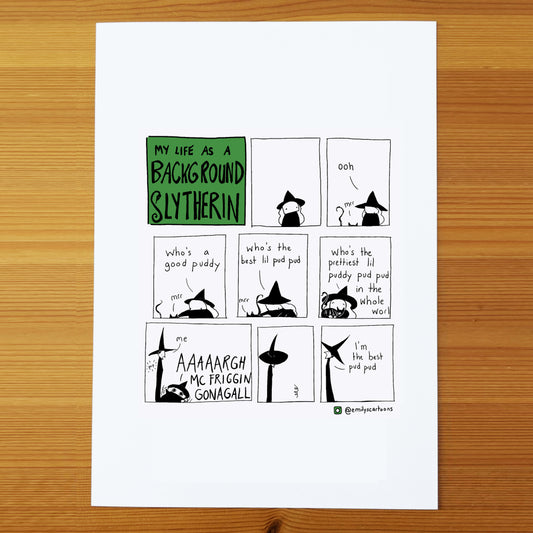 Best Pud - High quality A4 print