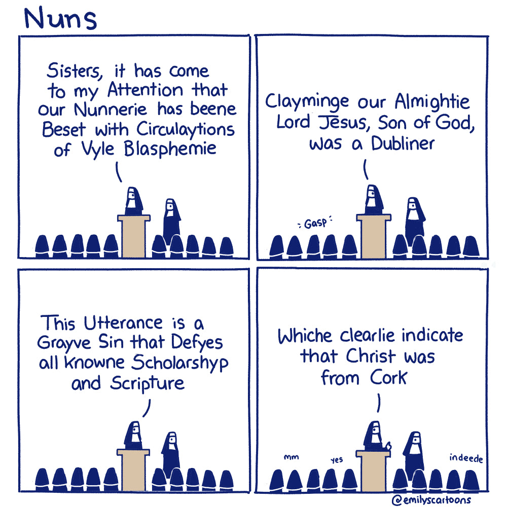 Nuns Booklet + Print Set - discounted!