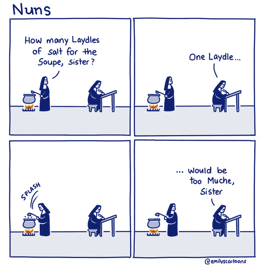 Nuns: Laydle - High quality A4 print