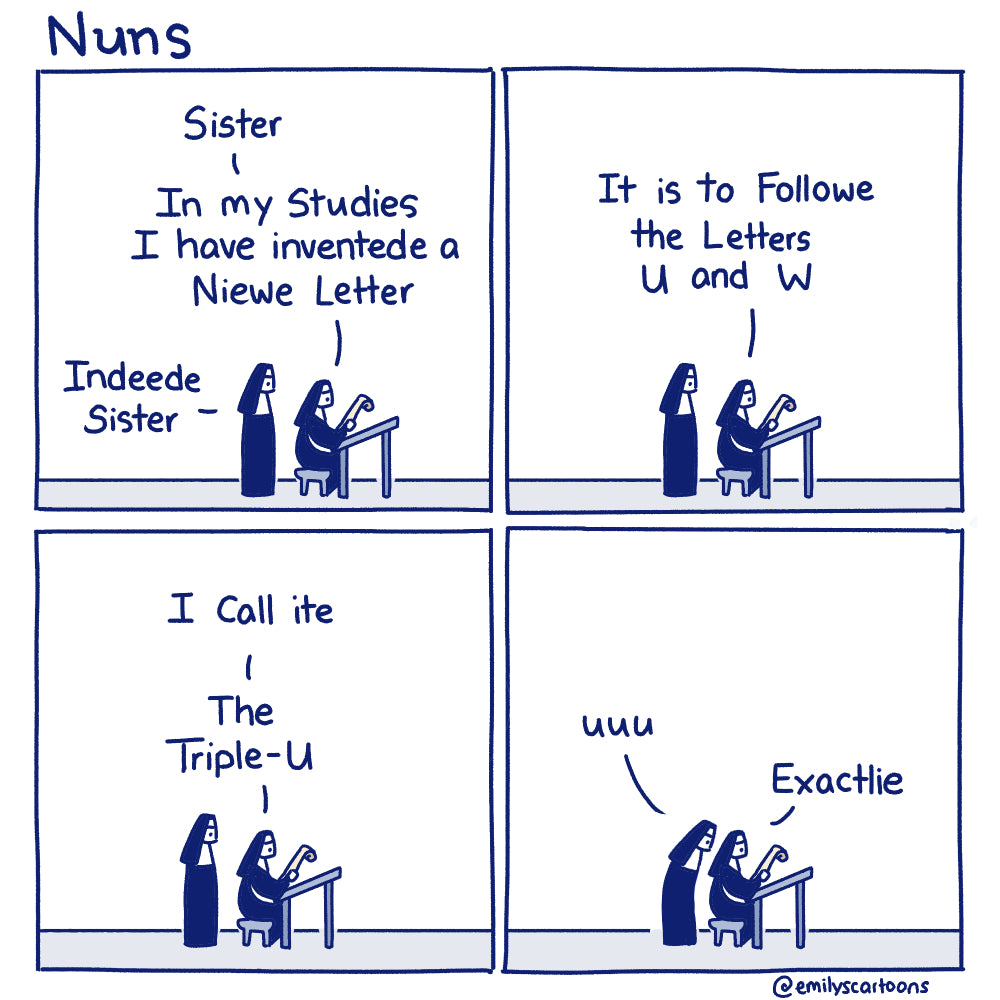 Nuns Booklet + Print Set - discounted!