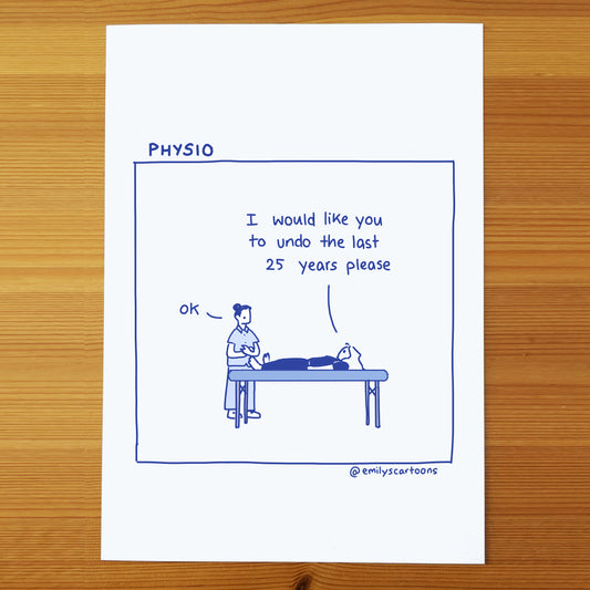Physio - High quality A4 print