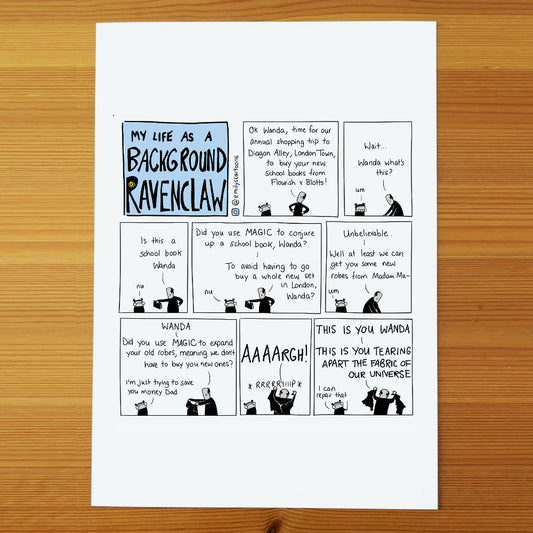 Robes - High quality A4 print