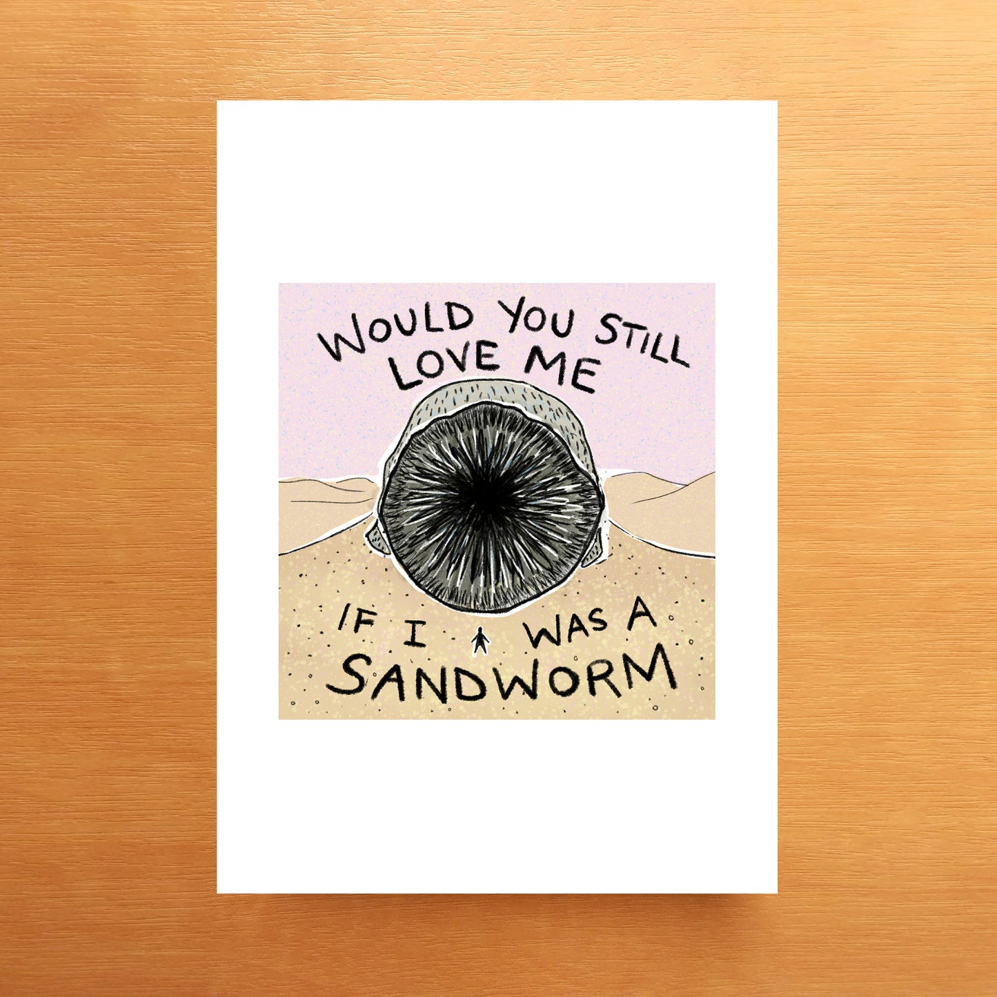 Sandworm - High quality A4 print