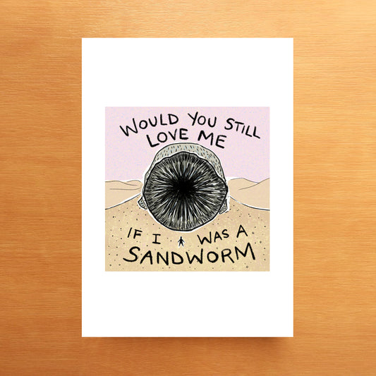 Sandworm - High quality A4 print