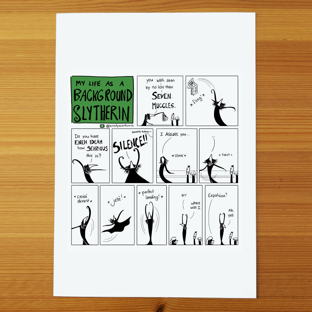 Seven Muggles - High quality A4 print