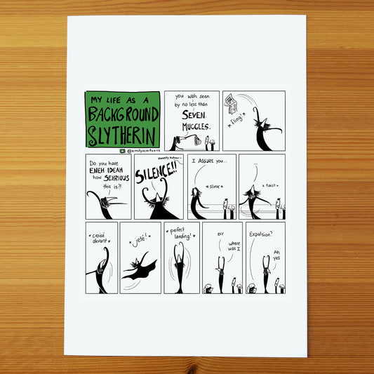 Seven Muggles - High quality A4 print