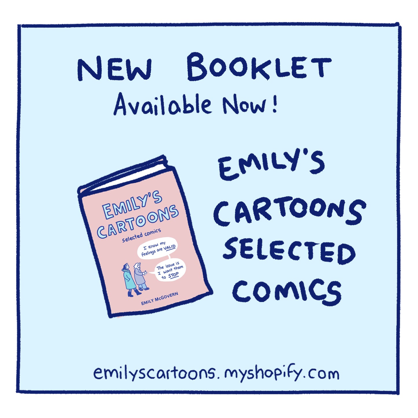Emily's Cartoons: Selected Comics Booklet