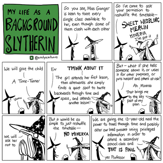 Time Turner - High quality A4 print