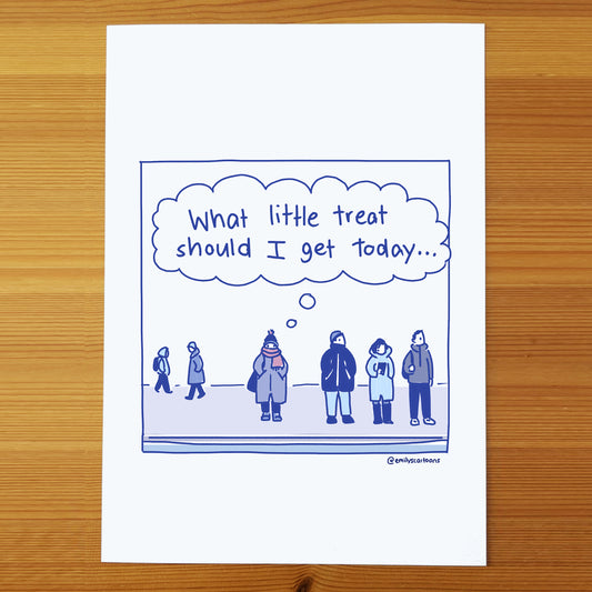 Treat - High quality A4 print