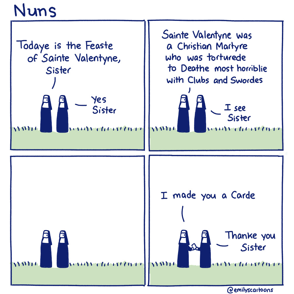 Nuns Booklet + Print Set - discounted!