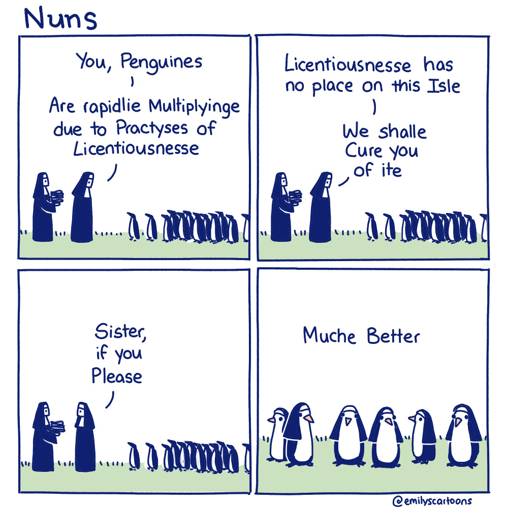 Nuns Booklet + Print Set - discounted!