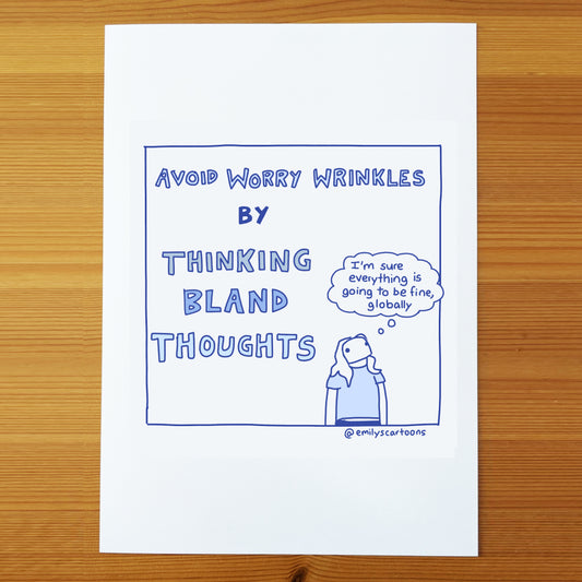Wrinkles - High quality A4 print