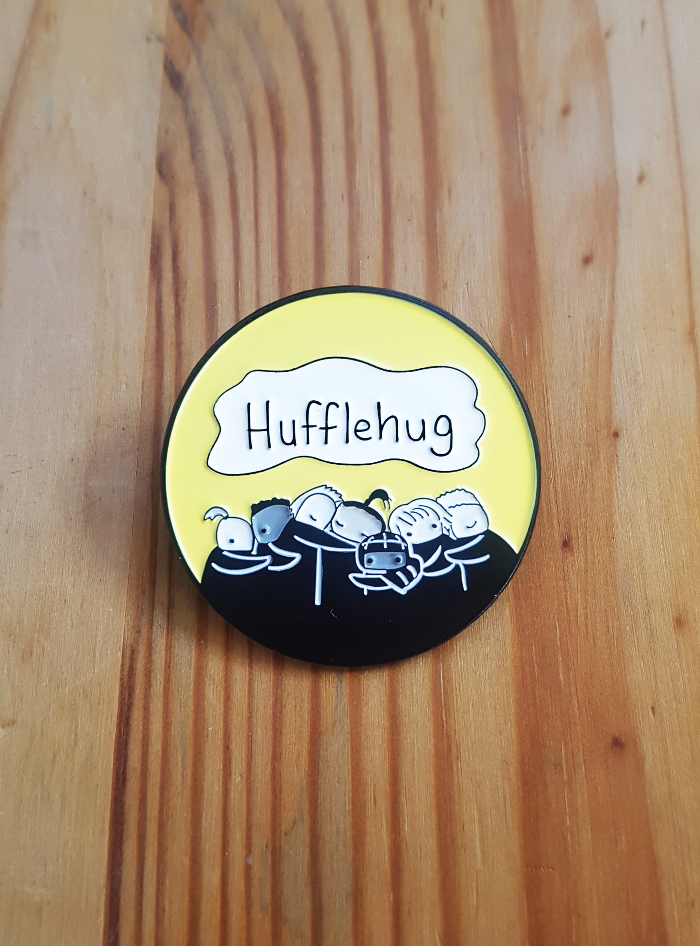 Hufflehug Enamel Pin