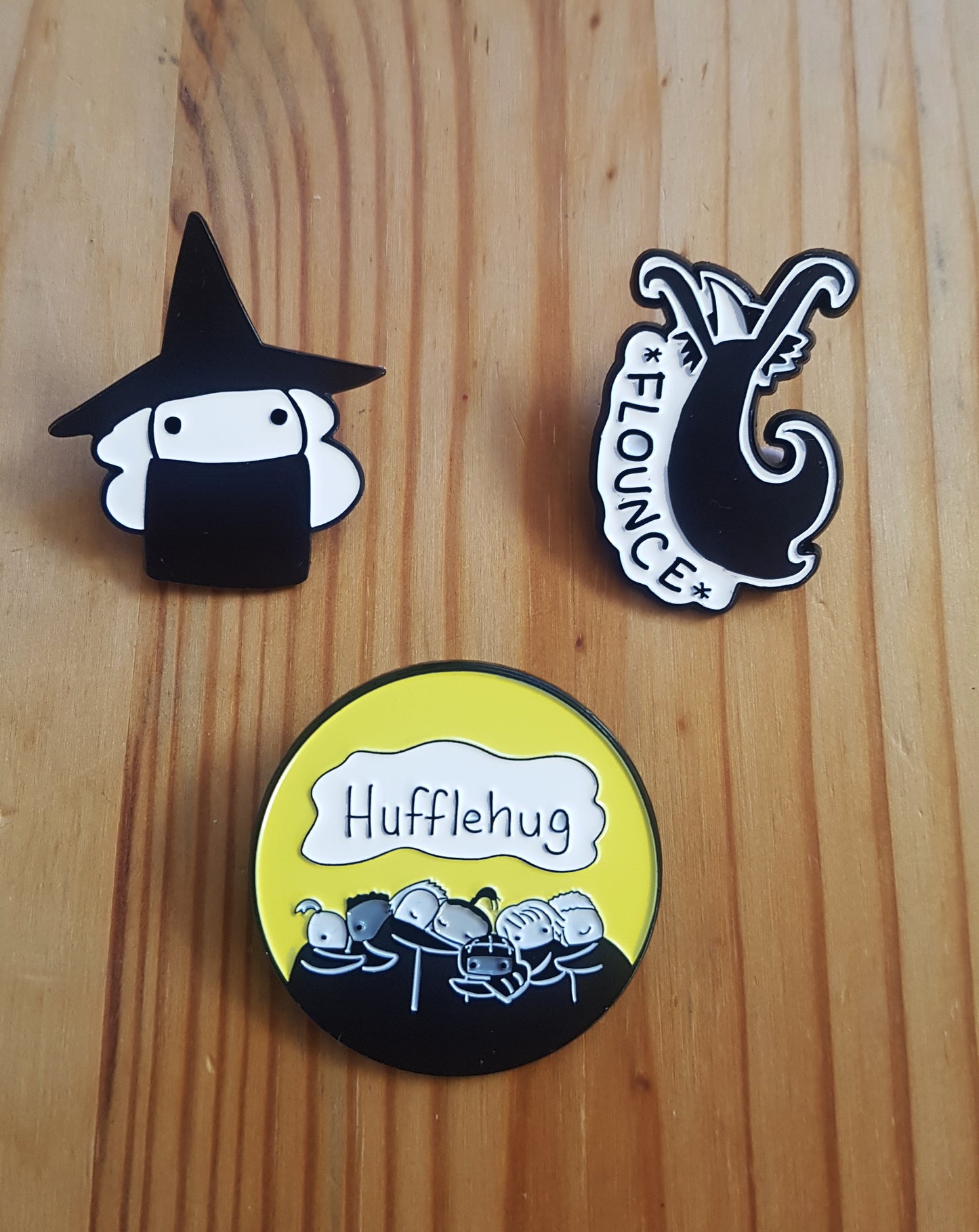 Enamel Pin Trio