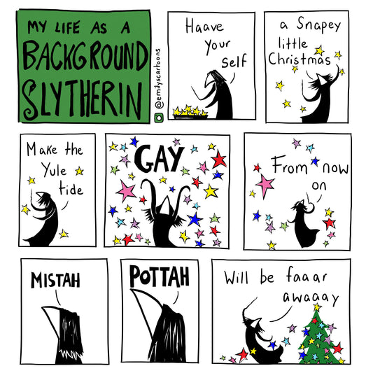 Snapey Christmas - High quality A4 print