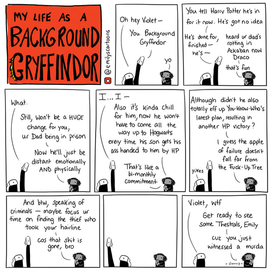 Thestrals - High quality A4 print